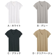 画像をギャラリービューアに読み込む, グンゼ YG 脇汗 汗取りパッド tシャツ 半袖 メンズ Vネック インナー 2枚組 M~LL (肌着 下着 男性 夏 メッシュ 吸汗速乾 涼しい 防臭 消臭 部屋干し M L LL) (在庫限り)