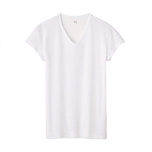 画像をギャラリービューアに読み込む, グンゼ YG 脇汗 汗取りパッド tシャツ 半袖 メンズ Vネック インナー 2枚組 M~LL (肌着 下着 男性 夏 メッシュ 吸汗速乾 涼しい 防臭 消臭 部屋干し M L LL) (在庫限り)