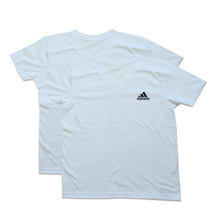 画像をギャラリービューアに読み込む, アディダス インナー 半袖 キッズ vネック tシャツ 子供 2枚組 140~170cm 下着 男の子 肌着 シャツ 白 黒 子ども ボーイズ ジュニア adidas (在庫限り)
