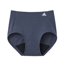 画像をギャラリービューアに読み込む, グンゼ ADIDAS 女児サニタリーショーツ ローレッグ 150~165cm (女子 サニタリー パンツ アディダス 紺 黒 スポーツ 深履き) (在庫限り)