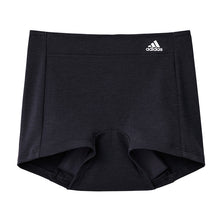 画像をギャラリービューアに読み込む, グンゼ ADIDAS 女児サニタリーショーツ1分丈 150~165cm(女子 サニタリー パンツ アディダス 紺 黒 スポーツ 深履き 1分丈) (在庫限り)