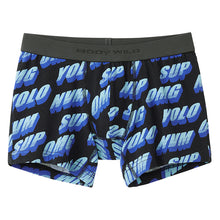 画像をギャラリービューアに読み込む, グンゼ ボディワイルド 綿ベア天 ボクサーパンツ 柄ボクサー M・L (GUNZE BODYWILD 男性 紳士 下着 肌着 ボクサーブリーフ インナーウェアー カラー豊富 前とじ カジュアル 柄物) (在庫限り)