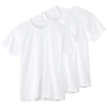 画像をギャラリービューアに読み込む, グンゼ メンズ tシャツ 3枚組 綿100% 半袖 インナー クルーネック S~LL ボディワイルド BODYWILD インナーシャツ 無地 下着 肌着 紳士 男性 トップス 丸首 (在庫限り)