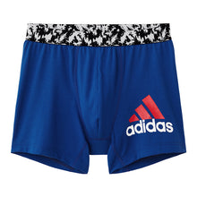 画像をギャラリービューアに読み込む, アディダス ボクサーパンツ メンズ 綿 ベア天 前閉じ S~LL adidas パンツ ボクサー 肌着 下着 インナー 綿混 男子 部活 部活動 スポーツ 運動 体育 柄 ロゴ スリーストライプス 汗 吸汗 速乾 ジム (在庫限り)