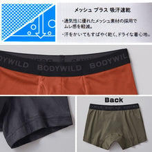 画像をギャラリービューアに読み込む, グンゼ ボディワイルド ボクサパンツー メッシュ 前あき M~LL bodywild ボクサーブリーフ 下着 インナー 男性 夏 吸汗速乾 シンプル 通気性 ムレ防止 速乾 ドライ 汗吸収 プレゼント ギフト 父の日 (在庫限り)