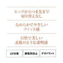 画像をギャラリービューアに読み込む, グンゼ サブリナ スルータイプ ストッキング 切替なし M-L・L-LL (GUNZE SABRINA 靴のつま先 UV対策 伝線防止 オープントゥ パンプス)