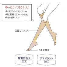 画像をギャラリービューアに読み込む, グンゼ サブリナ 伝線しにくい ストッキング ひざ下 3足組 22-25cm レディース 黒ストッキング ベージュストッキング 肌色 しめつけない お買い得 まとめ買い