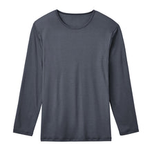 画像をギャラリービューアに読み込む, ファイヤーアセドロン 長袖 クルーネック Tシャツ メンズ 薄手 グンゼ M L LL 吸汗 発熱 吸湿 発熱インナー 吸湿発熱 冬用 あったか インナーウェア 保温 冷え対策 吸湿発熱シャツ 防寒 防寒インナー 冬 インナーシャツ 長袖シャツ tシャツ メンズ