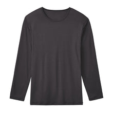 画像をギャラリービューアに読み込む, ファイヤーアセドロン 長袖 クルーネック Tシャツ メンズ 薄手 グンゼ M L LL 吸汗 発熱 吸湿 発熱インナー 吸湿発熱 冬用 あったか インナーウェア 保温 冷え対策 吸湿発熱シャツ 防寒 防寒インナー 冬 インナーシャツ 長袖シャツ tシャツ メンズ