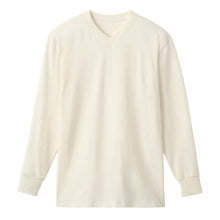 画像をギャラリービューアに読み込む, ファイヤーアセドロン メンズ インナー 長袖 Vネック グンゼ M L LL 裏起毛 発熱 吸湿発熱 暖かい あったか ストレッチ 吸湿 放湿 汗冷え防止 肌着 下着 防寒 冬用保温 蒸れにくい 通勤 通学 作業 スポーツ アウトドア ランニング ウォーキング ジム ルームウェア