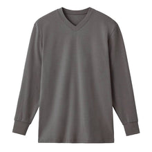 画像をギャラリービューアに読み込む, ファイヤーアセドロン メンズ インナー 長袖 Vネック グンゼ M L LL 裏起毛 発熱 吸湿発熱 暖かい あったか ストレッチ 吸湿 放湿 汗冷え防止 肌着 下着 防寒 冬用保温 蒸れにくい 通勤 通学 作業 スポーツ アウトドア ランニング ウォーキング ジム ルームウェア