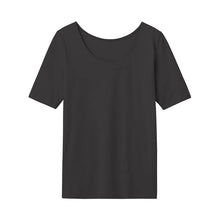 画像をギャラリービューアに読み込む, グンゼ ファイヤーアセドロン レディース 5分袖 インナー 薄手 M L LL シャツ アンダーウェア 下着 暖かい 冬 防寒 肌着 婦人 GUNZE