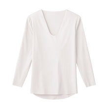 画像をギャラリービューアに読み込む, グンゼ YG インナー メンズ 長袖 vネック カットオフ ロングスリーブ M~LL GUNZE 下着 透けない 男性 紳士 肌着 インナーシャツ v首 CUTOFF tシャツ ひびきにくい 抗菌 防臭 (在庫限り)