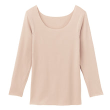画像をギャラリービューアに読み込む, グンゼ 8分袖 インナー レディース 長袖 シャツ 綿混 縫い目なし タグなし M~LL アンダーウェア 肌着 下着 キレイラボ フィッテ オーガニックコットン 敏感肌