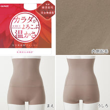 画像をギャラリービューアに読み込む, レディース ショーツ 1分丈 ハイウエスト 腹巻付き 腹巻ショーツ キレイラボ M L LL 綿混 裏起毛 完全無縫製 縫い目なし 保温 保湿 カットオフ タグなし 洗濯タグなし あったか 防寒 冬用 お腹すっぽり ひびきにくい 深ばき 肌着 下着 パンツ