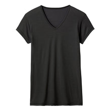 画像をギャラリービューアに読み込む, アセドロン Vネック Tシャツ グンゼ 鹿の子 メンズ M~LL gunze 吸汗速乾 消臭 v首 半袖 短袖 汗取り 汗パッド 脇パッド シャツ 下着 肌着 インナー 夏 プレゼント ギフト 父の日