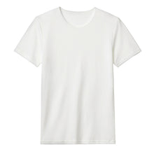 画像をギャラリービューアに読み込む, アセドロン クルーネック Tシャツ グンゼ 鹿の子 メンズ M~LL gunze 吸汗速乾 消臭 丸首 半袖 シャツ 下着 肌着 インナー 夏 プレゼント ギフト 父の日