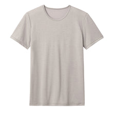 画像をギャラリービューアに読み込む, アセドロン クルーネック Tシャツ グンゼ 鹿の子 メンズ M~LL gunze 吸汗速乾 消臭 丸首 半袖 シャツ 下着 肌着 インナー 夏 プレゼント ギフト 父の日
