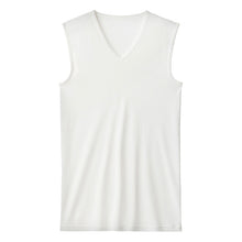 画像をギャラリービューアに読み込む, アセドロン スリーブレス インナー メンズ シャツ vネック 鹿の子 グンゼ クールマジック M~LL ノースリーブ 下着 肌着 タンクトップ 吸汗速乾 消臭 v首 ランニング 夏 男性 紳士 (在庫限り)