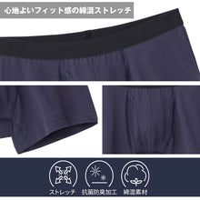 画像をギャラリービューアに読み込む, グンゼ YG ボクサーパンツ 綿混 メンズ 前あき 2枚組 M~LL GUNZE YG ワイジー 下着 パンツ ボクサーブリーフ 男性 紳士 M L LL