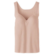画像をギャラリービューアに読み込む, グンゼ ブラトップ タンクトップ インナー レディース カップ付き 3L GUNZE 下着 女性 キレイラボ フィッテ 肌着 楽 ひびきにくい シームレス 締め付けない 大きいサイズ XXL