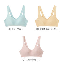 画像をギャラリービューアに読み込む, グンゼ クールマジック ノンワイヤー ブラジャー ブラ 汗対策 M L LL メッシュ ムレにくい 通気性 夏用ブラジャー 夏 汗対策 涼しい 軽い 楽ちん リラックス インナー 下着 締め付けない GUNZE レディース
