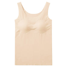 画像をギャラリービューアに読み込む, Tuche パッド付 タンクトップ ブラトップ カップ付 M L LL GUNZE グンゼ トゥシェ シームレス 完全無縫製 カットオフ