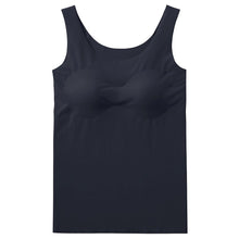 画像をギャラリービューアに読み込む, Tuche パッド付 タンクトップ ブラトップ カップ付 M L LL GUNZE グンゼ トゥシェ シームレス 完全無縫製 カットオフ