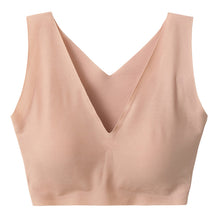 画像をギャラリービューアに読み込む, ブラジャー ブラ ハーフトップ ノンワイヤー キレイラボ M L LL グンゼ 縫い目なし オーガニックコットン 綿 カットオフ 楽 らく 美しい きれい レディース ストレスフリー グレー ピンク ベージュ