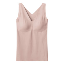 画像をギャラリービューアに読み込む, ブラトップ タンクトップ パッド入り ブラタンク キレイラボ M L LL グンゼ 縫い目なし オーガニックコットン 綿 カットオフ 楽 らく 美しい きれい レディース ストレスフリー グレー ピンク ベージュ