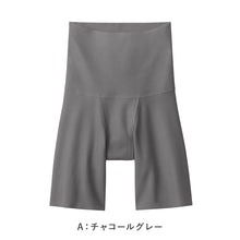 画像をギャラリービューアに読み込む, ガードル ロングガードル ショーツ キレイラボ M L LL グンゼ 下着 パンツ ボトム ズボン下 スパッツ 縫い目なし オーガニックコットン 綿 カットオフ 楽 らく 美しい きれい レディース ストレスフリー グレー ピンク ベージュ