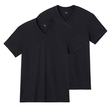 画像をギャラリービューアに読み込む, グンゼ YG 綿100 tシャツ メンズ 半袖 Vネック 抗菌 防臭 2枚組 M L LL v首 GUNZE インナーシャツ 男性 紳士 下着 肌着 インナー ニオイ対策 夏 スーツ下 ビジネス ビジネスインナー オールシーズン