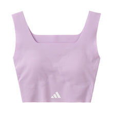 画像をギャラリービューアに読み込む, アディダス ガールズ ハーフトップ 無縫製 スポーツブラ 150 160 165 cm インナー スクエアネック ジュニア 女の子 下着 シンプル ひびかない シームレス ブラトップ カットオフ 快適 スポーツウェア トレーニング 部活 デイリー 軽い ストレスフリー パッド付き
