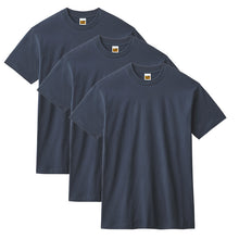 画像をギャラリービューアに読み込む, 綿100% クルーネック Tシャツ 3枚組 メンズ 半袖 丸首 インナーシャツ 脇縫いなし M L LL 天竺 肌着 コットン パックT 3P 無地 シンプル ベーシック 洗い替え まとめ買い 紳士 下着 男性用インナー G.T.HAWKINS GTホーキンス ホーキンス グンゼ