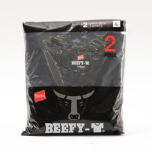 画像をギャラリービューアに読み込む, ヘインズ ビーフィー Tシャツ 2枚組 メンズ hanes beefy S~XL Hanes 綿100% インナー 半袖 無地 2枚セット 下着 肌着 セット コットン 男性 紳士 S M L LL パックT