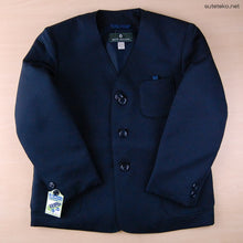 画像をギャラリービューアに読み込む, 小学生 男子 制服 上下セット 半ズボン 紺 洗える 撥水 形態安定 ウエストゴム A体 140cmA~160cmA 子供 小学校 男の子 学生服 パンツ丈長め 丈夫 イートン 鳩サクラ (送料無料) (取寄せ)