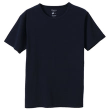 画像をギャラリービューアに読み込む, ヘインズ Tシャツ 半袖 メンズ レディース M・L (トップス ユニセックス シャツ クルーネック インナー 黒 hanes) (在庫限り)