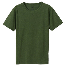 画像をギャラリービューアに読み込む, ヘインズ Tシャツ 半袖 メンズ レディース M・L (トップス ユニセックス シャツ クルーネック インナー 黒 hanes) (在庫限り)