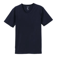 画像をギャラリービューアに読み込む, ヘインズ Tシャツ Vネック 半袖 メンズ レディース M・L (トップス ユニセックス シャツ インナー 黒 ネイビー カーキ hanes) (在庫限り)