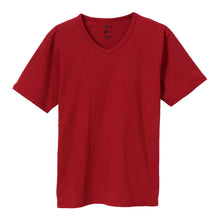 画像をギャラリービューアに読み込む, ヘインズ Tシャツ Vネック 半袖 メンズ レディース M・L (トップス ユニセックス シャツ インナー 黒 ネイビー カーキ hanes) (在庫限り)