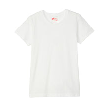 画像をギャラリービューアに読み込む, ヘインズ ジャパンフィット Tシャツ レディース 半袖 綿100% 2枚組 M・L インナー トップス コットン 無地 シンプル クルーネック 透けにくい