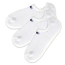 画像をギャラリービューアに読み込む, チャンピオン 靴下 ソックス メンズ 3足 セット ゴーストソックス 白 黒 グレー ネイビー スポーツ くるぶし 23-25cm~27-29cm (ゴースト丈 champion まとめ買い ショートソックス スニーカーソックス ワンポイント 綿素材)