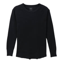 画像をギャラリービューアに読み込む, ヘインズ Undies レディース サーマル クルーネック ロングスリーブTシャツ フリーサイズ (Hanes 婦人 トップス 長袖 丸首 サーマル 綿混) (在庫限り)