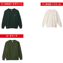 画像をギャラリービューアに読み込む, Champion メンズ クルーネック スウェットシャツ S~XXL チャンピオン 長袖 トレーナー 綿混 紳士 男性 アウター トップス