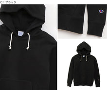 画像をギャラリービューアに読み込む, Champion レディース パーカー スウェット 裏起毛 プルオーバー M・L (トップス 秋冬 秋服 冬服 暖かい カジュアル シンプル チャンピオン ブランド) (在庫限り)