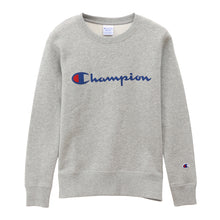 画像をギャラリービューアに読み込む, チャンピオン スウェット レディース トレーナー 長袖 トップス M・L (champion 女性 綿 コットン 丸首 クルーネック M L) (送料無料) (在庫限り)