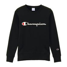画像をギャラリービューアに読み込む, チャンピオン スウェット レディース トレーナー 長袖 トップス M・L (champion 女性 綿 コットン 丸首 クルーネック M L) (送料無料) (在庫限り)