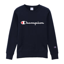 画像をギャラリービューアに読み込む, チャンピオン スウェット レディース トレーナー 長袖 トップス M・L (champion 女性 綿 コットン 丸首 クルーネック M L) (送料無料) (在庫限り)