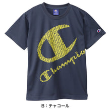 画像をギャラリービューアに読み込む, チャンピオン ボーイズ メッシュ クルーネックTシャツ 130cm~160cm Champion ジュニア ロゴ 子供 こども インナー アウター