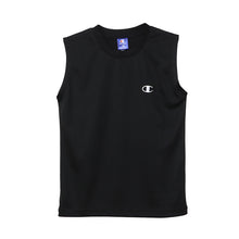 画像をギャラリービューアに読み込む, ヘインズ Champion ボーイズ メッシュ スリーブレスシャツ 130cm~160cm (Champion ジュニア ロゴ )